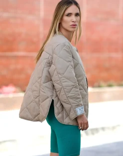 THEAD. - JORDY PUFF JACKET Beige Online