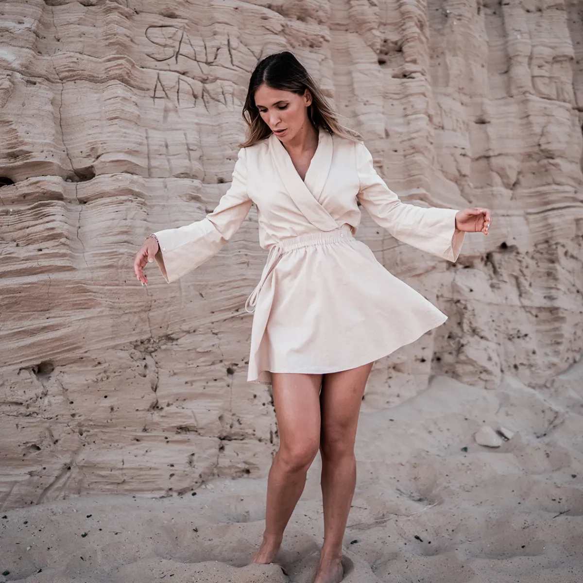 Discount THEAD. - KAREN SKIRT Beige