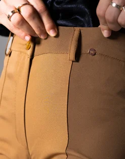 THEAD. - KLOE PANT Camel Clearance