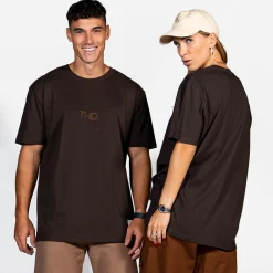 THEAD. - LONDON T-SHIRT Marron Discount