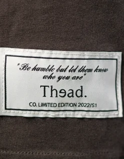 THEAD. - LONDON T-SHIRT Marron Discount