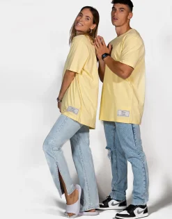 THEAD. - LONDON T-SHIRT Jaune Sale