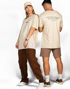 Online THEAD. - NEW YORK T-SHIRT Beige