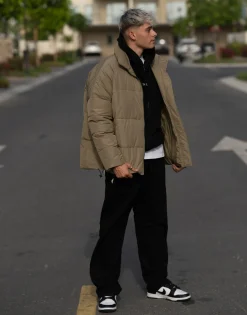 THEAD. - PUFFER JACKET Kaki Best