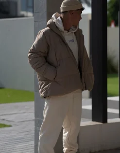 THEAD. - PUFFER JACKET Kaki Best