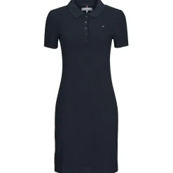 Discount Tommy Hilfiger - 1985 SLIM PIQUE POLO DRESS SS Marine