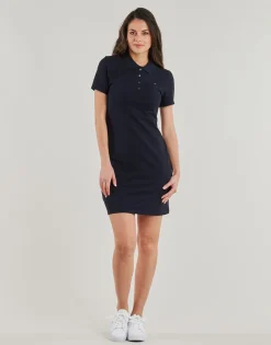 Discount Tommy Hilfiger - 1985 SLIM PIQUE POLO DRESS SS Marine