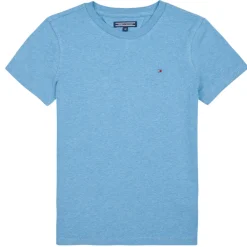 Tommy Hilfiger - BOYS BASIC CN KNIT S/S Bleu Sale