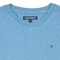 Tommy Hilfiger - BOYS BASIC CN KNIT S/S Bleu Sale