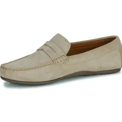 Online Tommy Hilfiger - CASUAL HILFIGER SUEDE DRIVER Beige