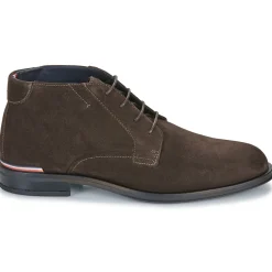 Tommy Hilfiger - CORE RWB HILFIGER SUEDE L BOOT Marron