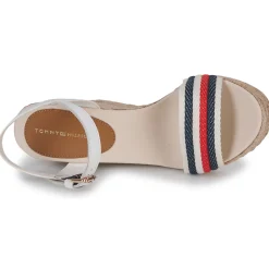 Best Tommy Hilfiger - CORPORATE WEDGE Blanc