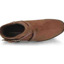 Tommy Hilfiger - ELEVATED ESSENTIAL MIDHEEL BOOT Camel Outlet
