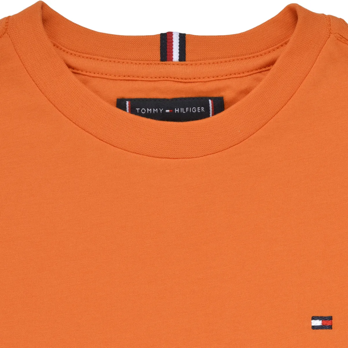 Tommy Hilfiger - ESSENTIAL COTTON REG TEE S/S Orange