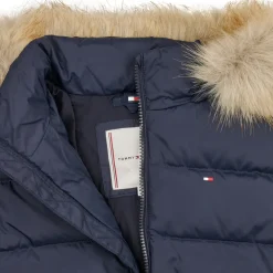 Best Tommy Hilfiger - ESSENTIAL DOWN FUR HOOD JACKET Marine