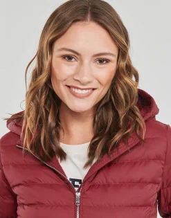 Clearance Tommy Hilfiger - FEMININE LW DOWN JACKET Rouge