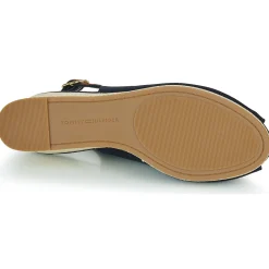 Tommy Hilfiger - FLAG MID WEDGE ESPAD SLINGBACK Marine