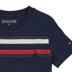 Clearance Tommy Hilfiger - GLOBAL STRIPE TEE S/S Marine