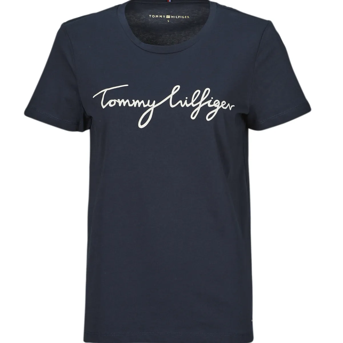 Tommy Hilfiger - HERITAGE CREW NECK GRAPHIC TEE Marine Discount