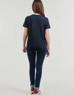 Tommy Hilfiger - HERITAGE CREW NECK GRAPHIC TEE Marine Discount