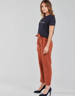 Discount Tommy Hilfiger - HERITAGE HILFIGER CNK RG TEE Marine