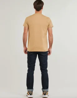 Tommy Hilfiger - LOGO TEE Beige Best