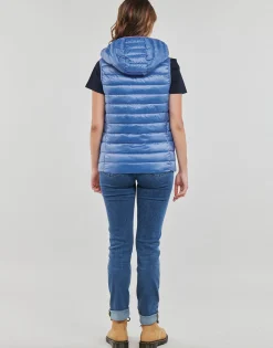 New Tommy Hilfiger - LW PADDED GLOBAL STRIPE VEST Bleu