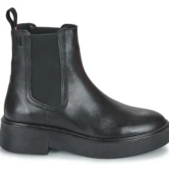 Clearance Tommy Hilfiger - MINIMAL LEATHER CHELSEA LOGOTAPE Noir