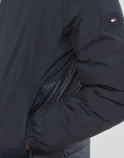 Tommy Hilfiger - MIX MEDIA STAND COLLAR JACKET Marine