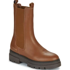 Clearance Tommy Hilfiger - MONOCHROMATIC CHELSEA BOOT Marron