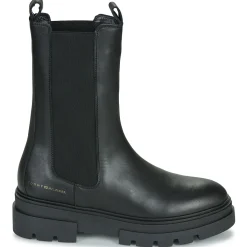 Tommy Hilfiger - MONOCHROMATIC CHELSEA BOOT Noir Outlet