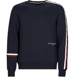 Best Tommy Hilfiger - NEW GLOBAL STRIPE CREWNECK Marine