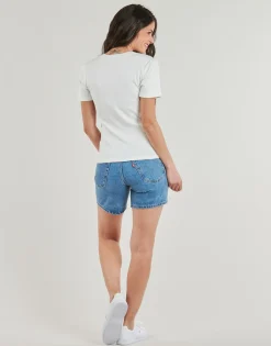 Tommy Hilfiger - NEW SLIM CODY V-NK SS Blanc Outlet