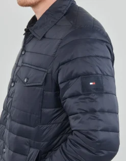 Clearance Tommy Hilfiger - PACKABLE SHIRT JACKET Marine