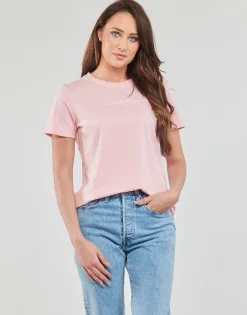 Tommy Hilfiger - REG FROSTED CORP LOGO C-NK SS