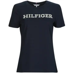 Online Tommy Hilfiger - REG MONOTYPE EMB C-NK SS Marine
