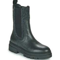 Tommy Hilfiger - SEASONAL FEMININE CHELSEA BOOT Noir Discount
