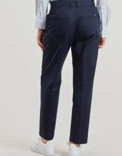 Tommy Hilfiger - SLIM STRAIGHT CO CHINO Marine