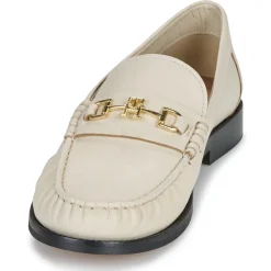 Outlet Tommy Hilfiger - SOFT LEATHER HORSEBIT LOAFER Blanc