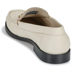 Outlet Tommy Hilfiger - SOFT LEATHER HORSEBIT LOAFER Blanc