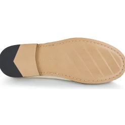 Outlet Tommy Hilfiger - SOFT LEATHER HORSEBIT LOAFER Blanc