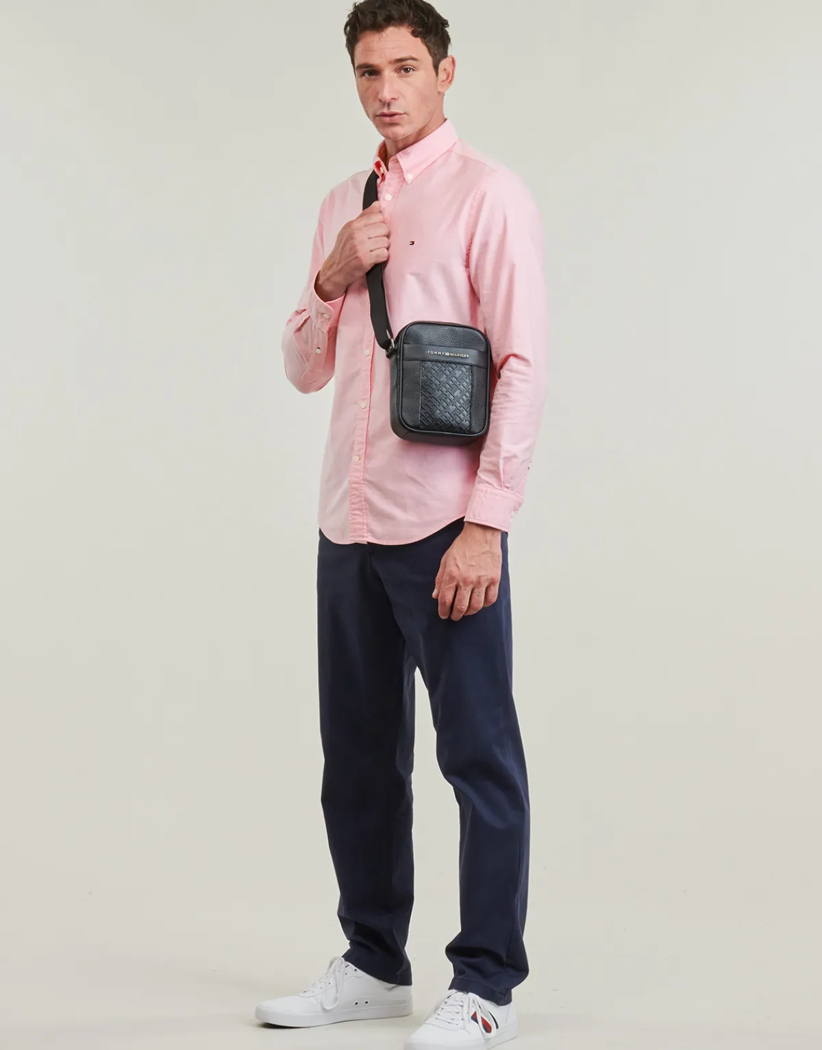 Tommy Hilfiger - SOLID HERITAGE OXFORD RF SHIRT Rose Discount