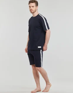 Clearance Tommy Hilfiger - SS TEE LOGO Marine