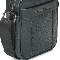 Tommy Hilfiger - TH CENTRAL MONO MINI REPORTER Noir Clearance