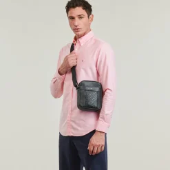 Tommy Hilfiger - TH CENTRAL MONO MINI REPORTER Noir Clearance