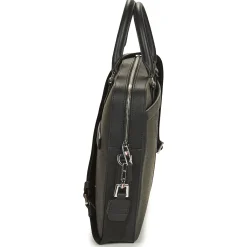 Hot Tommy Hilfiger - TH COATED CANVAS COMPUTER BAG Noir