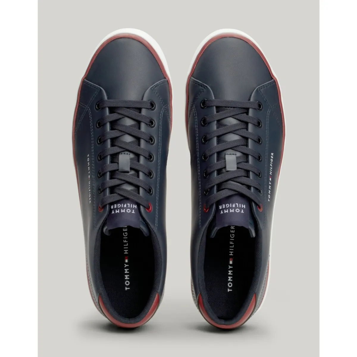 Tommy Hilfiger - TH HI VULC CORE LOWLEATHER Marine Clearance
