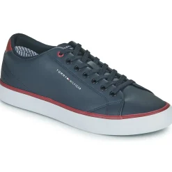 Clearance Tommy Hilfiger - TH HI VULC CORE LOW LEATHER Marine