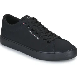 Clearance Tommy Hilfiger - TH HI VULC LOW CORE CANVAS Noir