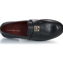Tommy Hilfiger - TH LEATHER CLASSIC LOAFER Noir